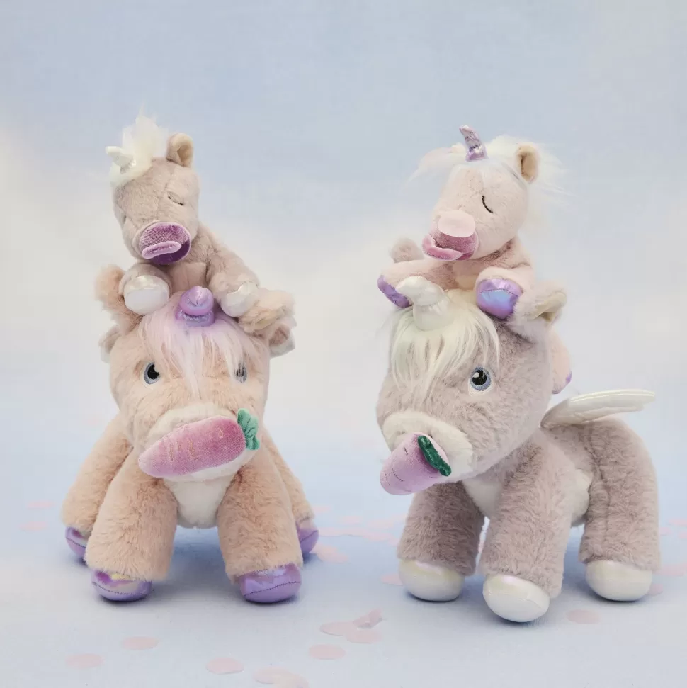 Kids Olli Ella Indoor Play | Soft Toys<Binky Baby Unicorn - Sparkle