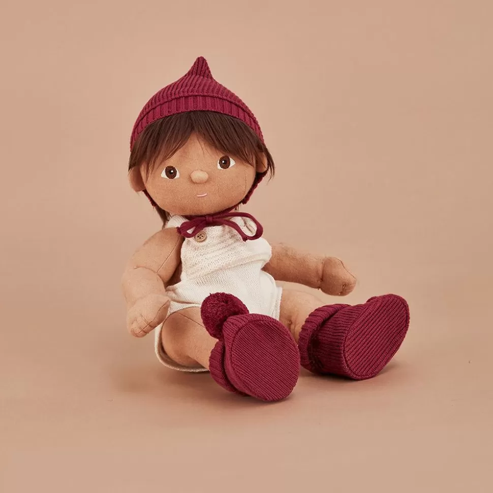 Kids Olli Ella Indoor Play | Doll Accessories<Dinkum Dolls Knit Set - Plum