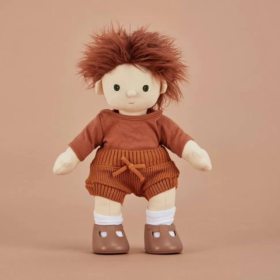 Kids Olli Ella Indoor Play | Doll Accessories<Dinkum Dolls Snuggly Set - Toffee