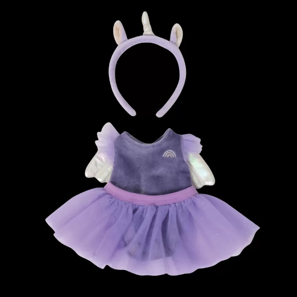 Kids Olli Ella Indoor Play | Doll Accessories<Dinkum Unicorn Outfit - Lilac