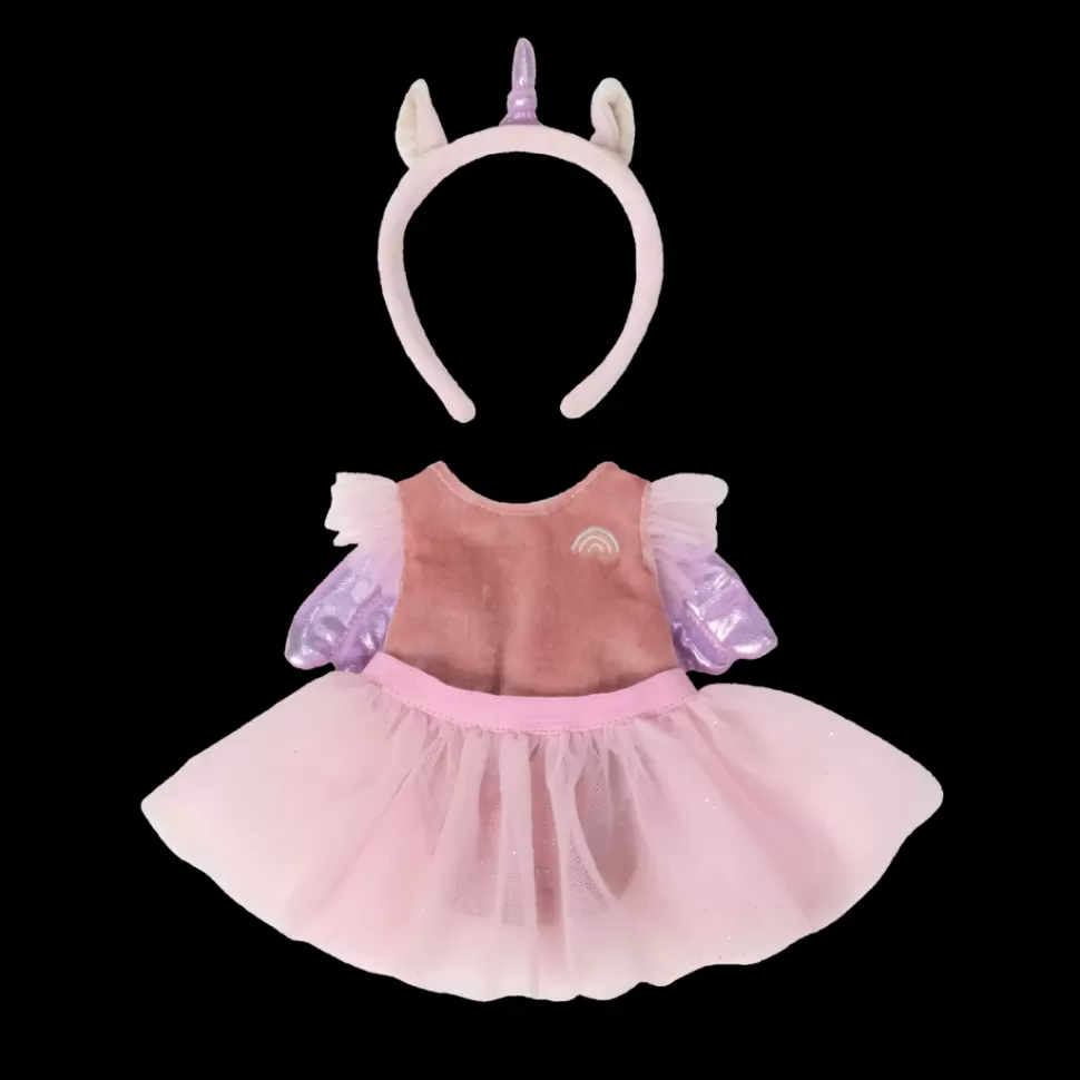 Kids Olli Ella Indoor Play | Doll Accessories<Dinkum Unicorn Outfit - Pink