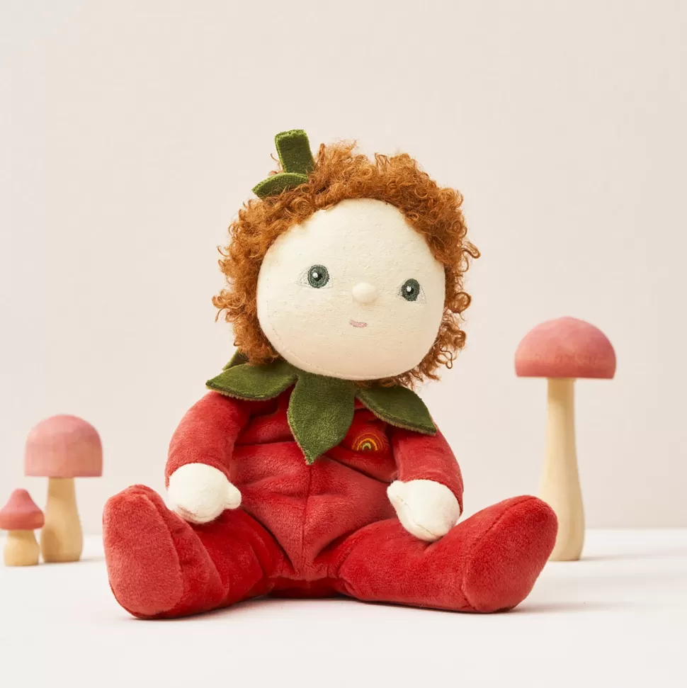 Olli Ella Soft Toys | Small World Play<Dinky Dinkums Forest Friends - Polly Poinsettia