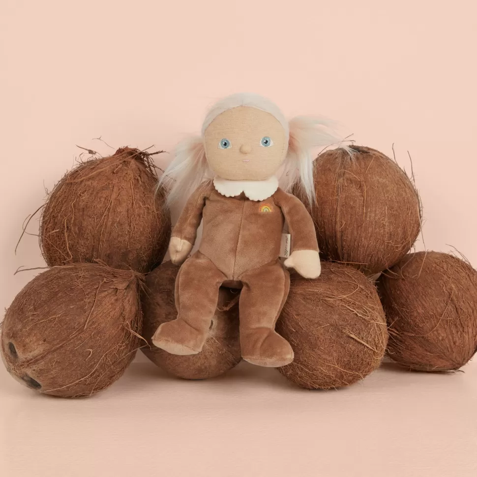 Olli Ella Soft Toys | Small World Play<Dinky Dinkums Fruity Cuties - Coco Coconut