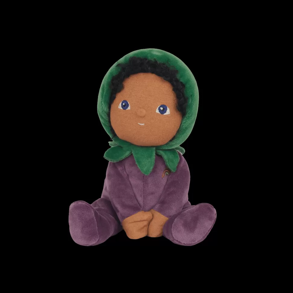 Olli Ella Soft Toys | Small World Play<Dinky Dinkums Happy Harvest - Ellis Eggplant