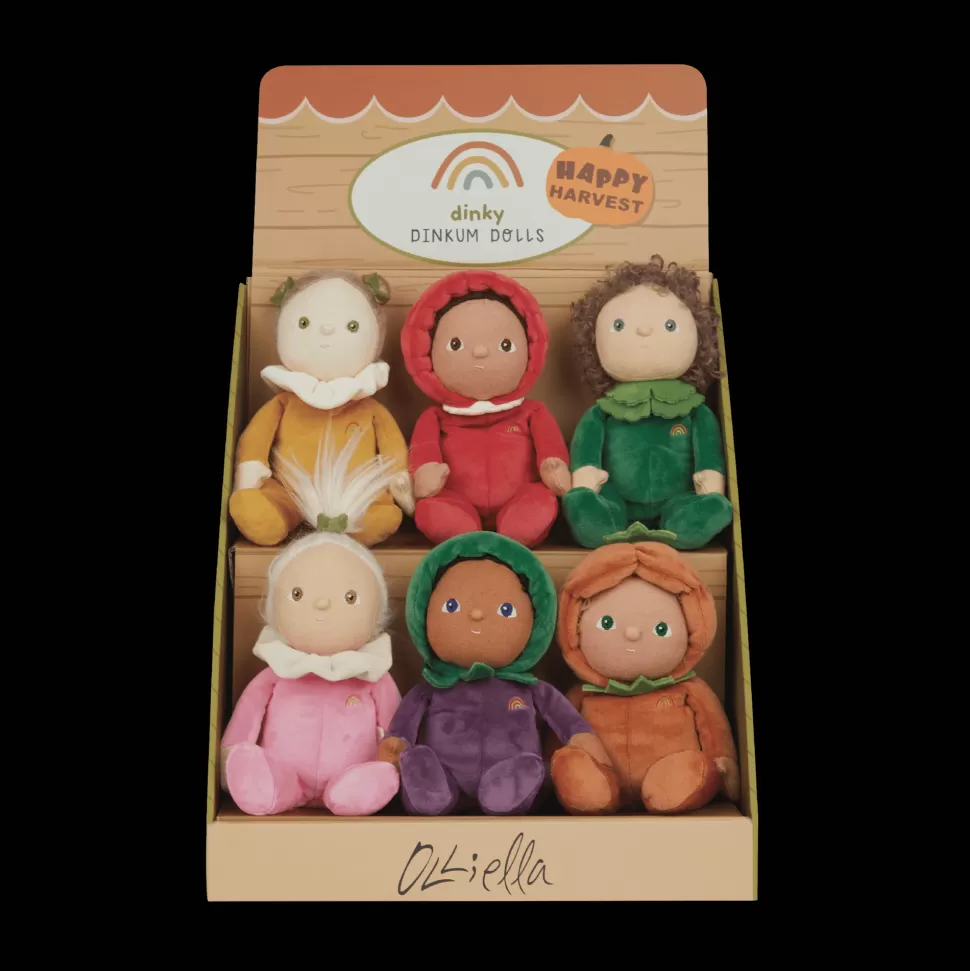 Olli Ella Soft Toys | Small World Play<Dinky Dinkums Happy Harvest - Multi Pack