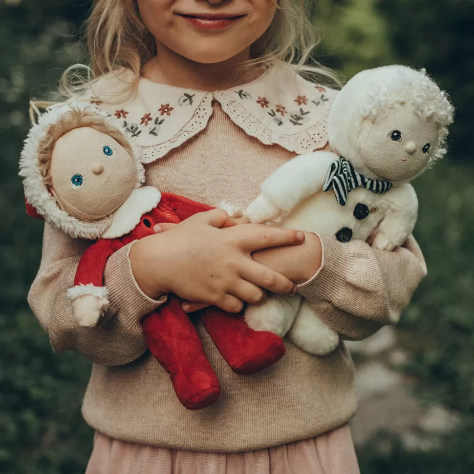 Olli Ella Soft Toys | Small World Play<Dinky Dinkums Jolly Dollies - Sidney Snowman