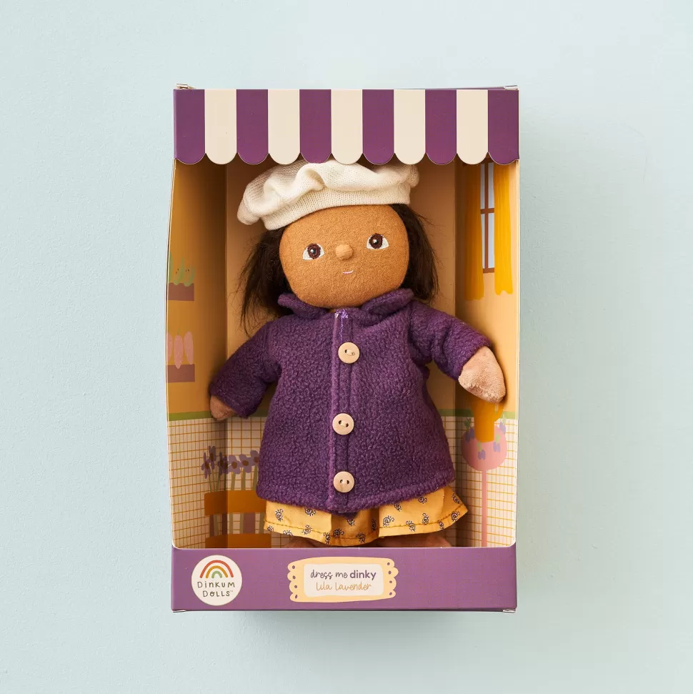 Olli Ella Soft Toys | Small World Play<Dress Me Dinky - Lila Lavender