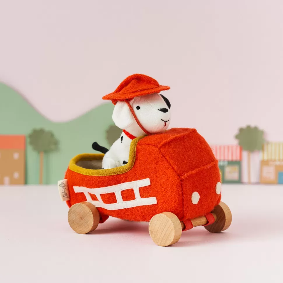 Kids Olli Ella Indoor Play | Small World Play<Holdie Dog-Go - Chief - Red