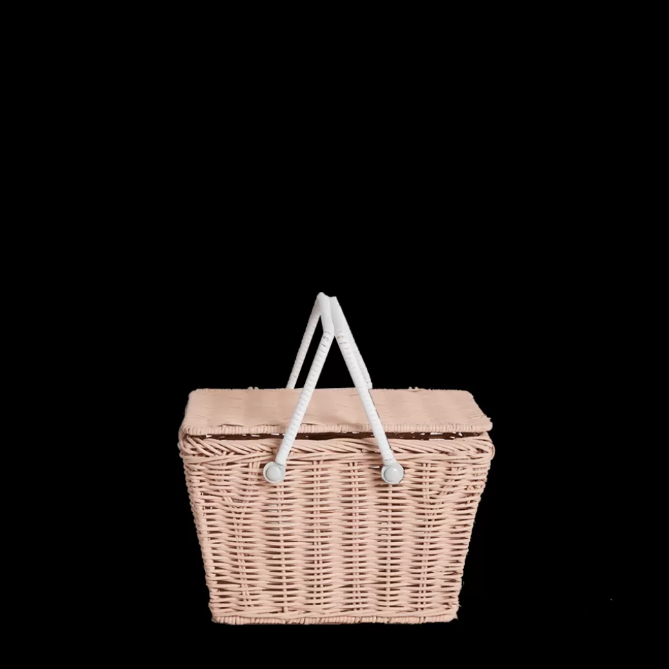 Kids Olli Ella Outdoor Play | For Storage<Piki Rattan Basket - Rose