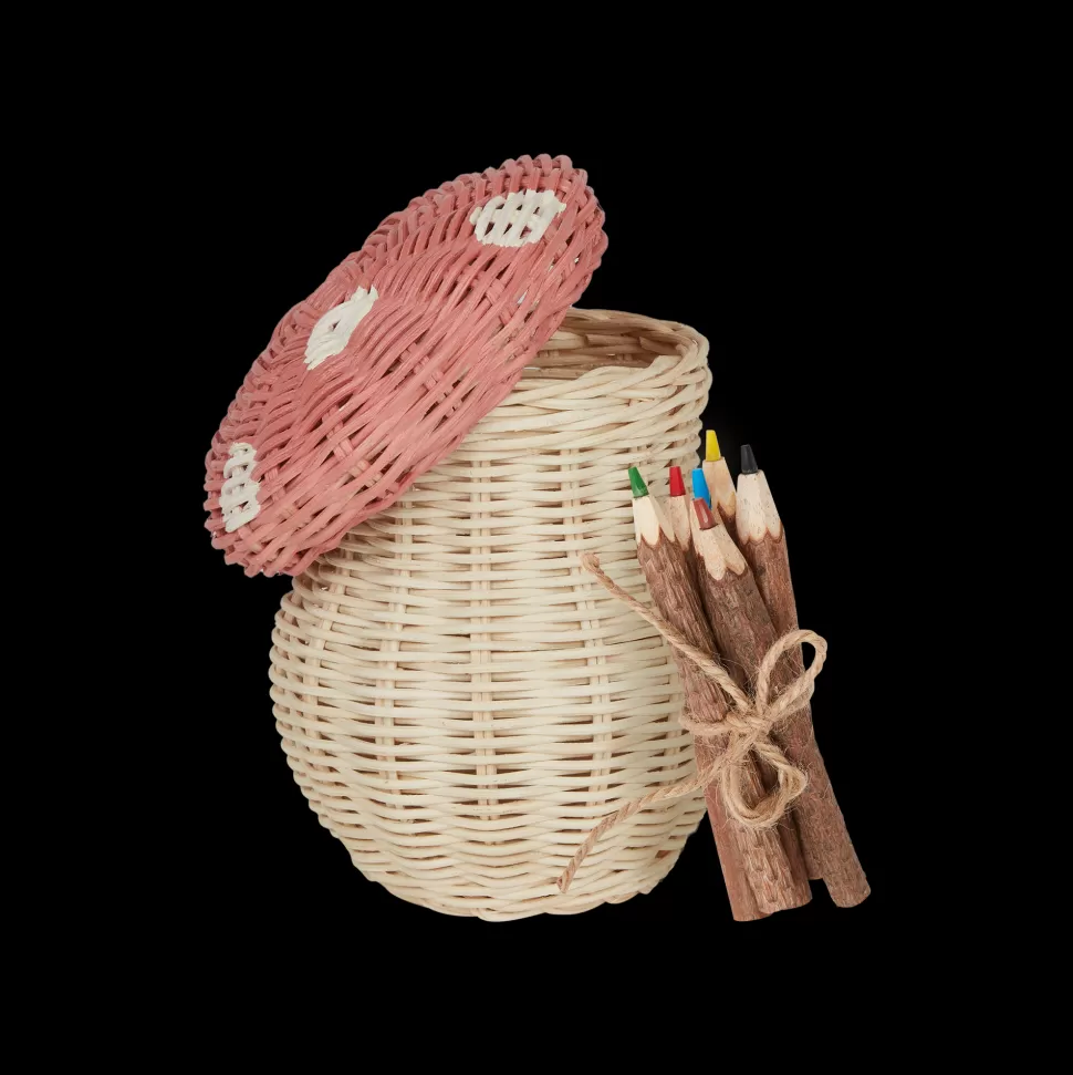 Kids Olli Ella Indoor Play | For Storage<Porcini Basket - Musk