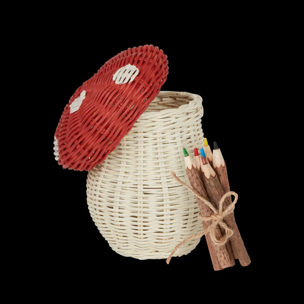 Kids Olli Ella Craft & Activity | Indoor Play<Porcini Basket - Red