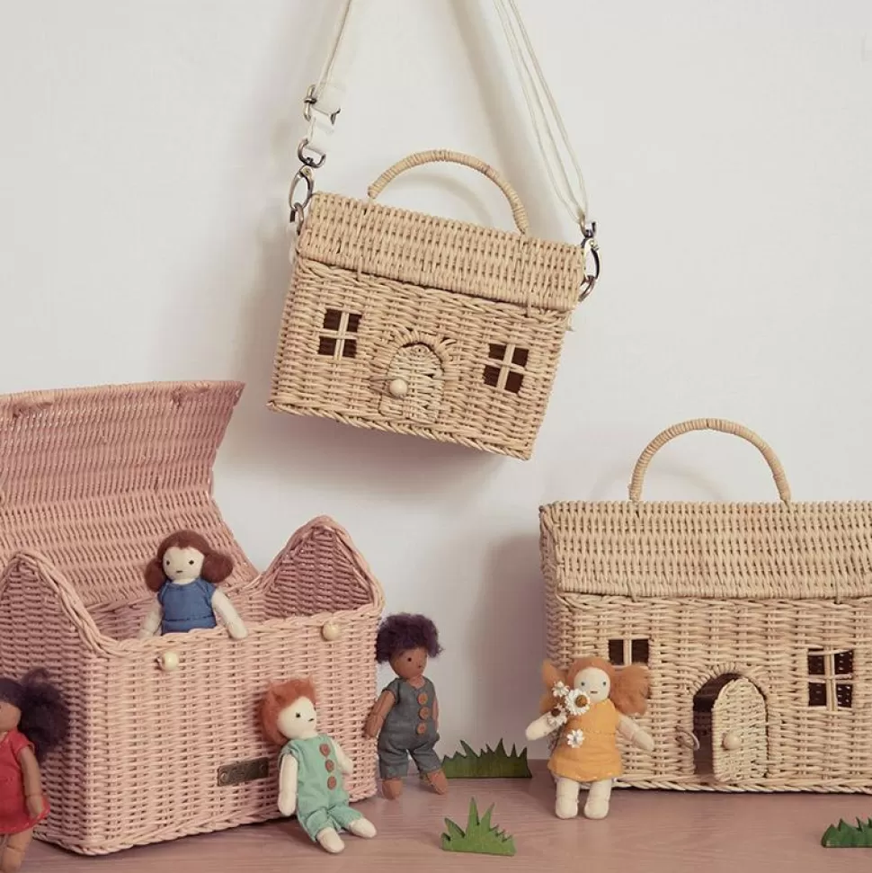 Kids Olli Ella To Carry | Rattan Bags<Rattan Casa Bag - Straw