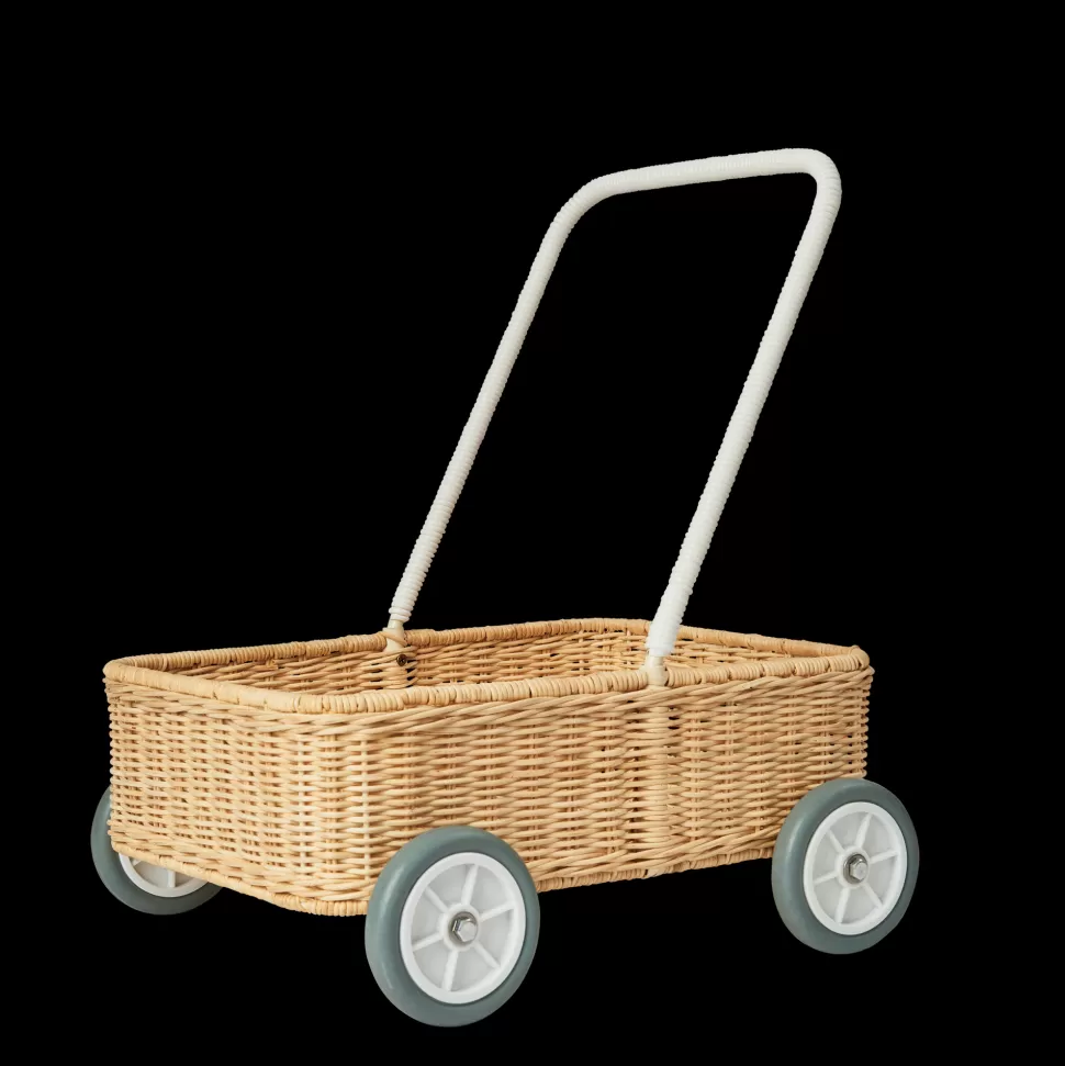 Kids Olli Ella Indoor Play | On Wheels<Rattan Wamble Walker