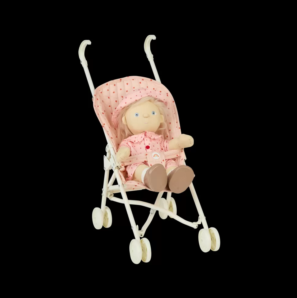 Kids Olli Ella Indoor Play | Doll Accessories<Sollie Stroller - Strawberry