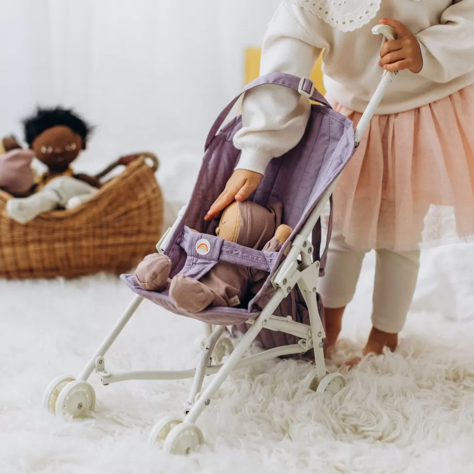 Kids Olli Ella Doll Accessories<Sollie Stroller Seat - Lavender